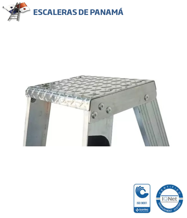Plataforma De Escaleras Tijera En Aluminio